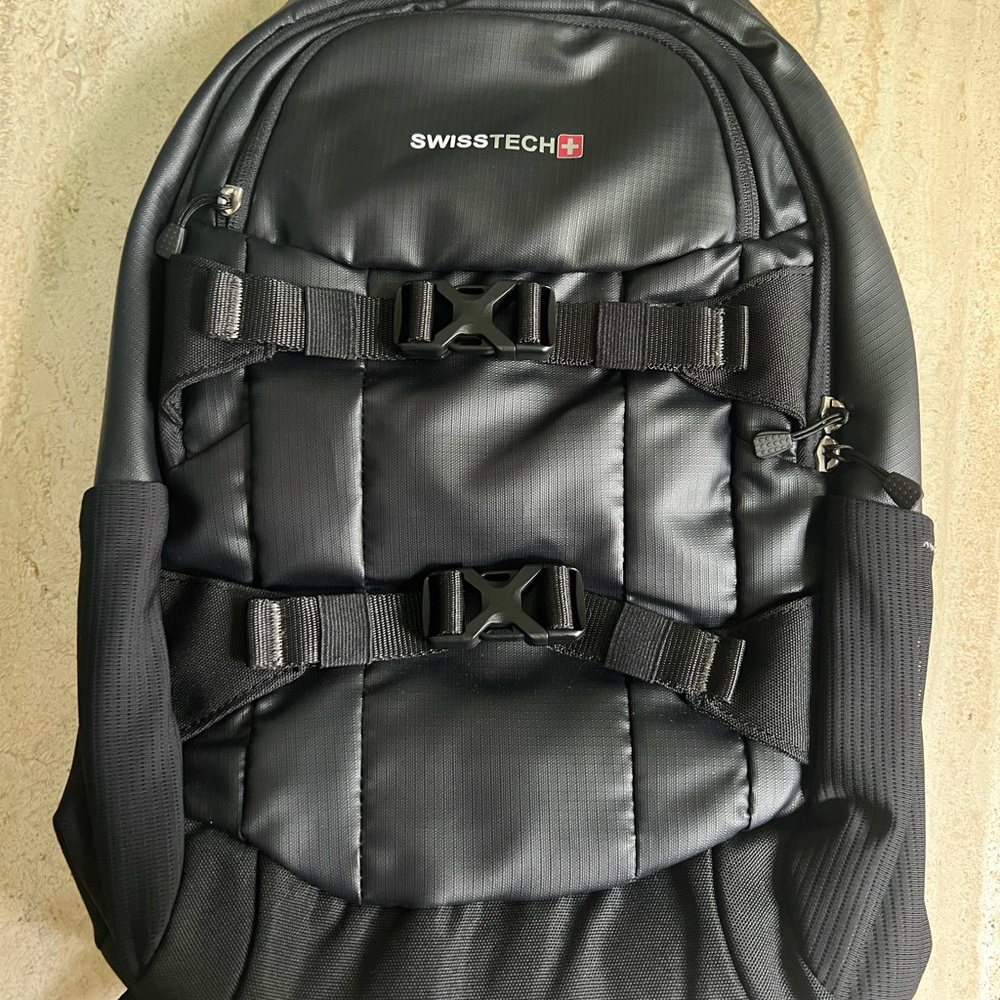 Swiss Tech Black Men's Backpack